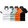 23new Mens Estilista Polo Camisas Marca de Luxo Psychoess BBunnies Designer Camiseta Verão Moda Respirável Manga Curta Stand Collar 3u2l