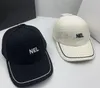 Mode zwart -wit honkbal cap net rode wol cap casual alles modieuze honkbalpetten