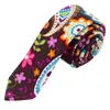 Bow Ties Men Neck Tie Linne Skinny Paisley Print Slippies Casual Retro Neckwear Female For Wedding Party