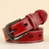 hollow second cow buckle wild women's retro casual decoration jeans belt G230529