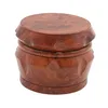 Smoking Pipes New 4-layer drum shaped wood smoke grinder