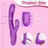 Massaggiatore giocattolo del sesso Potente vibratore accarezzante per le donne Stimolatore multifunzionale del clitoride G Spot Dildo vibrante Articoli femminili Adulti