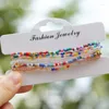 Charm Bracelets Bohemian Colorful Seed Beads Beach Anklet For Women Handmade Fahsion Summer Ocean Ankle Bracelet Foot Jewelry