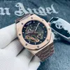 APA21 Orologi hip hop Diversi orologi con diamanti orologi da uomo AAA qualità originale Orologio meccanico 316 Orologi da uomo rap con zaffiro in acciaio inossidabile con super