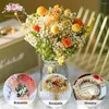 Decoratieve Bloemen 40-120g Kleurrijke Gedroogde Baby Adem Geconserveerde Bloem Boeket Bruiloft Decoratie Arrangement Gypsophile Nordic Home Decor