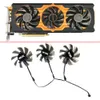 Pads doppia sfera 85mm 75 mm ventola di raffreddamento fai -da -te fd7010h12s 0,35a 4pin tossico R9 270x ventola GPU per Sapphire Radeon Toxic R9 270x 280x Vanie