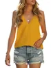 Zbiorniki damskie Fitshinling v Neck Woman Camis Odzież 2023 Summer Tops Kobieta solidna Slim Sexy Camisole Femme Spaghetti Pasek