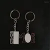 Keychains sublimation blank #1 아버지의 날 전송 인쇄 소모품을위한 아빠 엄마 20pcs/lot