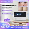 NUEVO CALIENTE 2023 Especial de Navidad New Gold RF Microneedle Thermo Maggi Multi funcional Dos en uno Instrumento de belleza portátil seguro y eficiente