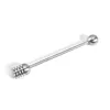 Honey Mesuring Spoon Stainless Steel Straight Handle Metal Dipper Honey Stick Kitchen Cooking Measuring Tool G0530