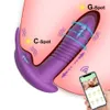 Bluetooth App Kontrollü Vibratör Boncuklu yapay penis gop klitoris stimülatörü aşınma külotu