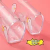 Sunglasses Cases Bags 1PCS Fruit Eye Glasses Plastic Case Eyewear Storage Protection Box Pouch Gift Cute Transparent