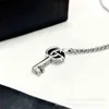 Дизайнерский ювелирный браслет кольцо кольцо виноградная лоза резное ключ 925 Винтажный рисунок мужская подвеска для хип -хопа мужчина