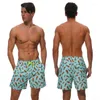 Men's Pants Quick Dry Summer Mens Beach Board Shorts Briefs For Man Swim Trunks Male Sportswear Beachwear Fitness Plus Size