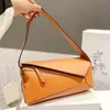 Designer Shopping Underarm Bag Crossbody Purse Hobo Strap Womens Evening Bags Stuff Sacks Puzzle Envelope Bag Handväska Axel Men Lady Clutch Tote äkta läder