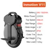 Originele InMotion V11 84V 1500wh Batterij 2200W Motor Zelf Balans Air Suspension Instructie Handhand Monowheel InMotion V11 EUC