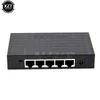 Switches Nya 10/100/1000 Mbps 5 Port Mini Base Gigabit Hub Fast Lan Ethernet Desktop Network Switches Adapter 1pcs Hot Sale