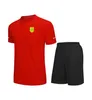 FC Nantes Erkekler Çocuk Boş Zaman Takipleri Jersey hızlı kuru kısa kollu açık hava spor gömlek