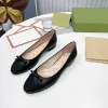 Tasarımcı Kadın Bale Düz Topuk Gündelik Ayakkabı Paris Vintage Fashion Bow Yün Tüvit Ofis Loafer Sandal Dans Sandalları Kutu 34-40