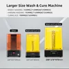 Scansione di Wash Cure Any Cubic Plus 192mm*120mm*290 mm Dimensione di lavaggio di grandi dimensioni per fotone mono x 6K 4K 4K Photon Mono Resina 3D Impresora 3D
