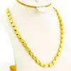 Cadenas JHplateadas Joyería etíope Collares de cadena gruesa Color dorado África Eritrea Habesha Cadena / Dubai / Árabe para hombres / mujeres Regalo