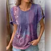 Chemisiers pour femmes haut pour femme beau T-shirt d'été à séchage rapide grande taille dames découpe dame femme vêtements