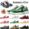 Pra America Cup Xl Sneakers in pelle verniciata scarpe da corsa firmate per uomo e donna Nylon Black Mesh Lace-up gomma morbida Tessuto bici Outdoor Runner Sport Flat Trainers