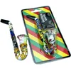 Dernière pipe à fumer colorée Saxophone trompette forme métal tabac filtre à main cigarettes tuyaux fumée outils accessoires avec écrans à mailles
