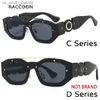 Sunglasses Fashion Punk Sunglasses Men Vintage Y2K Decorative Polygon Eyewear Women Luxury Brand Designer 2000S Spring Unique Sun Glasses L230523