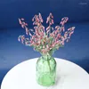 Fleurs décoratives 1pc haricots d'acacia branche artificielle en plastique pour la décoration de fête à la maison ornement Arrangement Floral accessoires