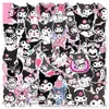 Pegatinas de juguete para niños 103050PCS Kawaii Kuromi Anime Pegatinas impermeables Monopatín Guitarra Maleta Congelador Motocicleta Graffiti Calcomanía Etiqueta Regalo 230529