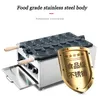 Kommerzielle 110V 220V Fisch Waffel Maschine 6 Formen Taiyaki Maschine Fisch Waffel Bäcker Korea Taiyaki Fisch Geformt waffel Pan Maker Bäcker Maschine