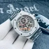 APA21 Orologi hip hop Diversi orologi con diamanti orologi da uomo AAA qualità originale Orologio meccanico 316 Orologi da uomo rap con zaffiro in acciaio inossidabile con super