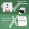 Printers POOOLI L1 Portable Mini Thermal Printer 203dpi 53mm Printing Stickers Wireless Inkless Mini Pocket Selfadhesive Label Printer