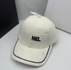 Mode zwart -wit honkbal cap net rode wol cap casual alles modieuze honkbalpetten