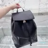 2023-Designer sacs à dos femmes hommes sac à dos grande capacité cartables noir extérieur voyage cartables chaîne espagne sac à dos grands sacs 46cm sacs d'affaires