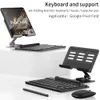 Klappbare Metallhalterung für Google Pixel Fold Bluetooth-Tastaturhalter Schreibtisch Rotationsständer Desktop