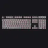 Akcesoria GMKKEY TRANSPARENT LIGHT KEYCAP Wysokość wiśni dla Anne Pro2 GK61 TKL87 104 108 Filco Redragon Gaming Keyboard ABS Keycaps