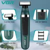 Elektriska rakare 2in1 One Blade Professional Electric Shaver for Men Wet Dry Use Beard Trimmer Rechargeble Electric Razor for Men Body Shaving 230529