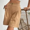 Dames shorts Summer damesfiets losse broek Casual Wide Leg shorts High Taille Short Street Cloths P230530