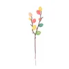 装飾的な花イースターフォーム卵枝の木diy絵画rattan人工植物装飾キッズギフト2023ホームテーブル装飾