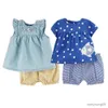 Clothing Sets Baby Girl Clothes 2-Piece Infant Newborn Summer Girls Newborns Outfits Products Gifts