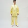 Etniska kläder Taichi Wushu Uniform Traditionella kinesiska uniformer Vuxen Morning Gymnastics Top Pants Martial Arts Wing Chun Suit