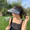 Berets Plaid Summer femme chapeau de golf Paille Luxury Luxury Fisherman Brand Brand Womens Caps
