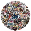 50Pcs Motorcycle Stickers Pack Waterproof Vinyl Stickers Non-random for Car Bike Luggage Laptop Skateboard Scrapbook Water Bottle Decal