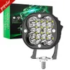 Nowe reflektory LED 1PCS 12-24 V dla auto motocyklowych ciężarówek ciężarówki przyczepa przyczepy Offroad Light 48W 16LED Work Lightlight