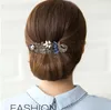Haarspangen Verschiedene Stile Retro-Accessoires Haarspangen für Frauen Kristall Schmetterling Pfau Harz Blumenclip Hearwear