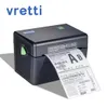 Drukarki Vretti DT108B Desktop 4x6 Drukarka do etykiety termicznej kompatybilna z systemem Windows MAC do pakietu wysyłki Small Business USB Shopify