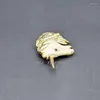 Brooches Community Deserve To Act The Role Of Women In Europe And America Gemstone Setting Horse A Corsage Pin Antique Model