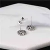 Tasarımcı Mücevher Bilezik Kolye Yüzüğü Küpe Küpeler Kişiselleştirilmiş Hip Hop Erkek Kadın Sevgililer İçin Çift Küçük Küpe